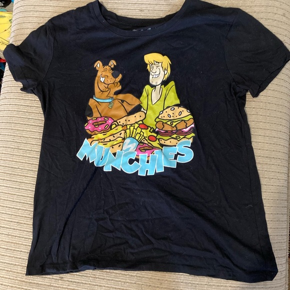 Scooby Doo Tops - Scooby Doo Graphic Crop Top Baby Tee